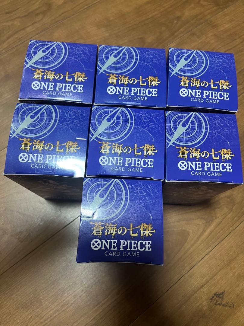 ワンピース カードゲーム 青海の七隻 7ボックス