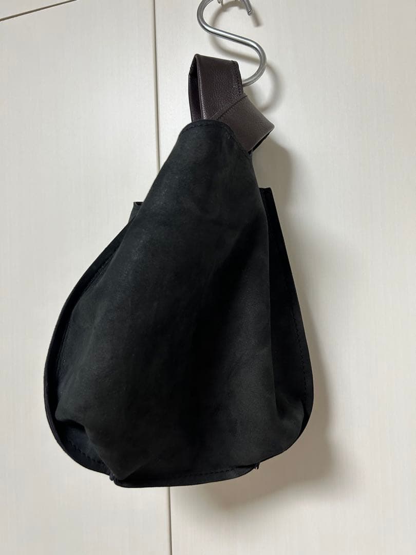 イタリア製　ゴートスキンレザーバッグ　Dresswell