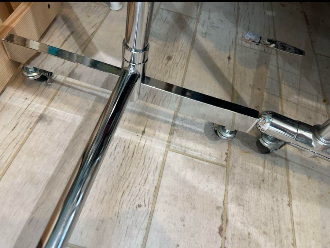 業務用 2段ハンガーラック 幅150cm