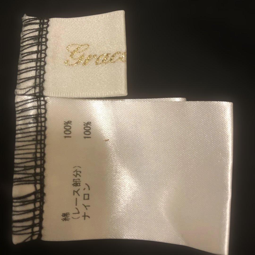 レースディテール ブラック フード付きパーカー