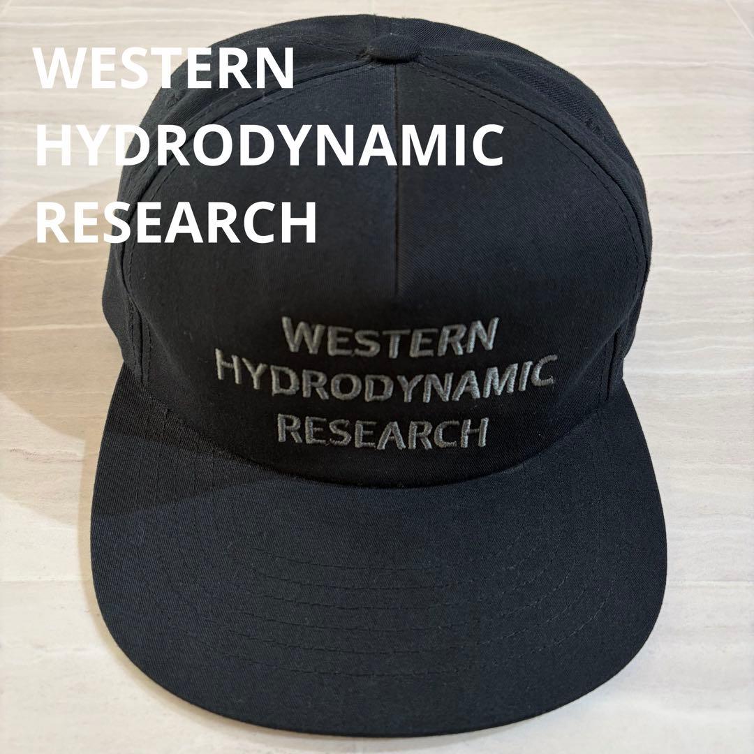 美品 WESTERN HYDRODYNAMIC RESEARCH キャップ　黒