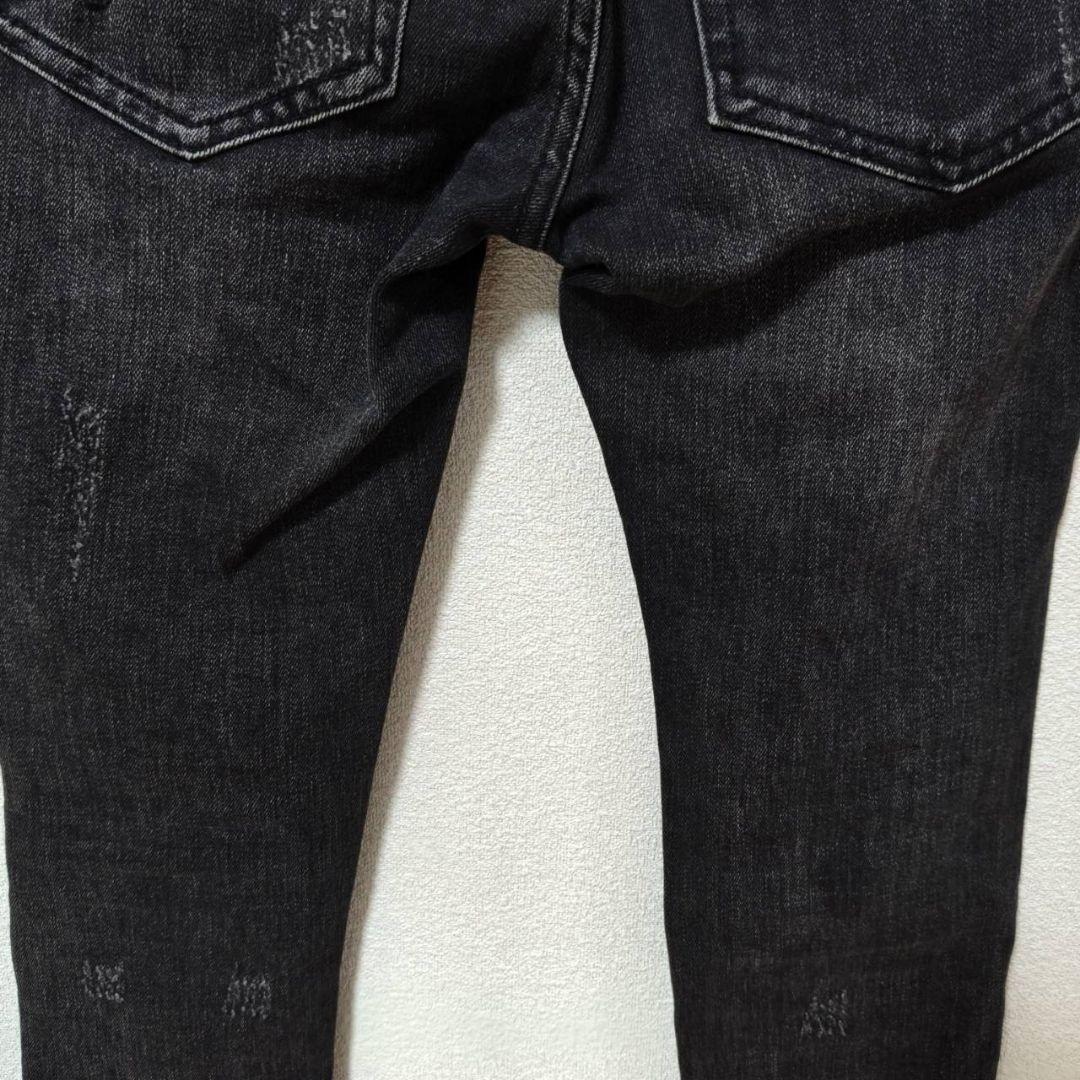 mnml ダメージ加工 ストレッチ スキニー デニムパンツ 28 ミニマル