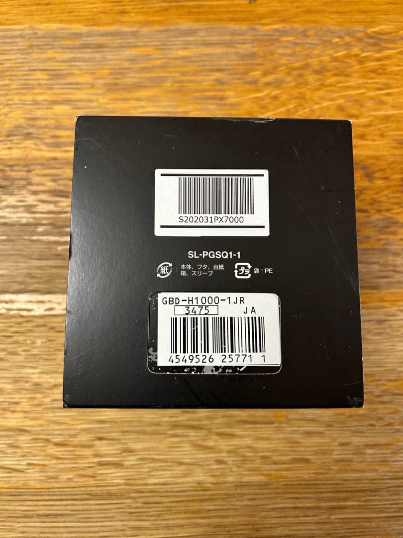 G-SHOCK GBD-H1000-1JA G−SQUAD/GPSソーラー電波