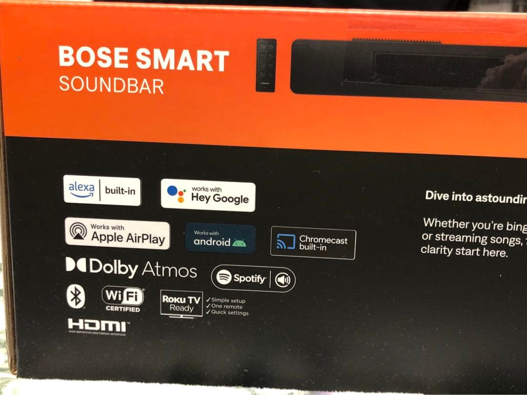 JJさん専用【新品/未使用】BOSE SMART SOUNDBAR