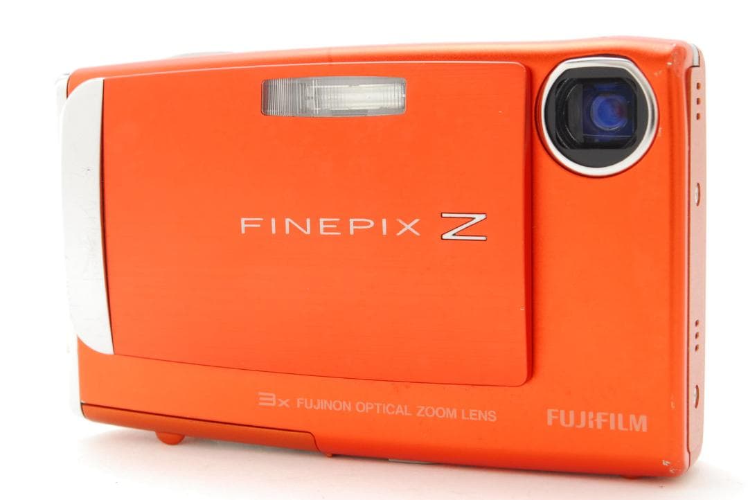 【美品 箱付き】FUJIFILM FinePix Z10fd オレンジ