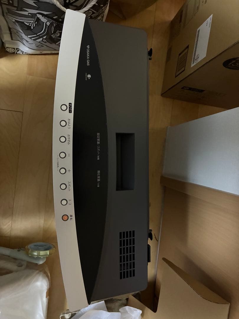 コ*ラ様 OSAKA GASガスファンヒーター13A N140-5933 プラチ