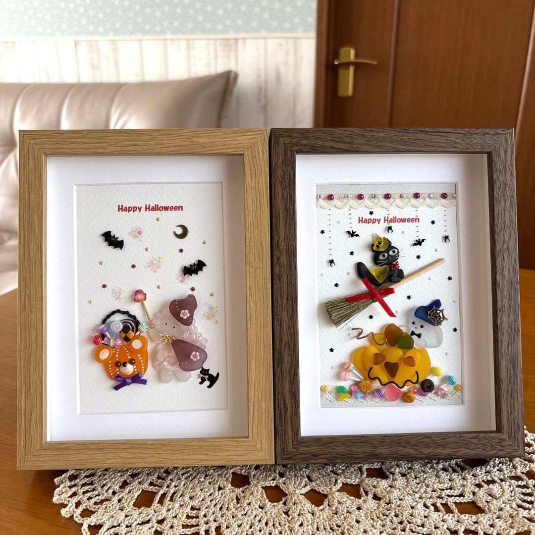 シーグラスアート❁Happy Halloween 2025❁