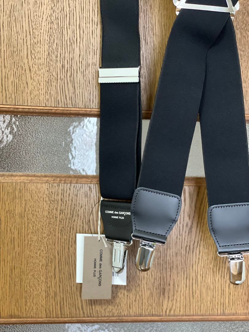 新品 コムデギャルソンオムプリュス サスペンダー ベルト
