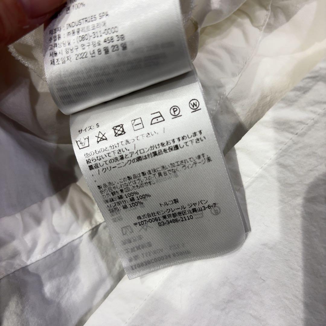 MONCLER ドローストリングTシャツ モンクレール　ペプラムTシャツ　正規品