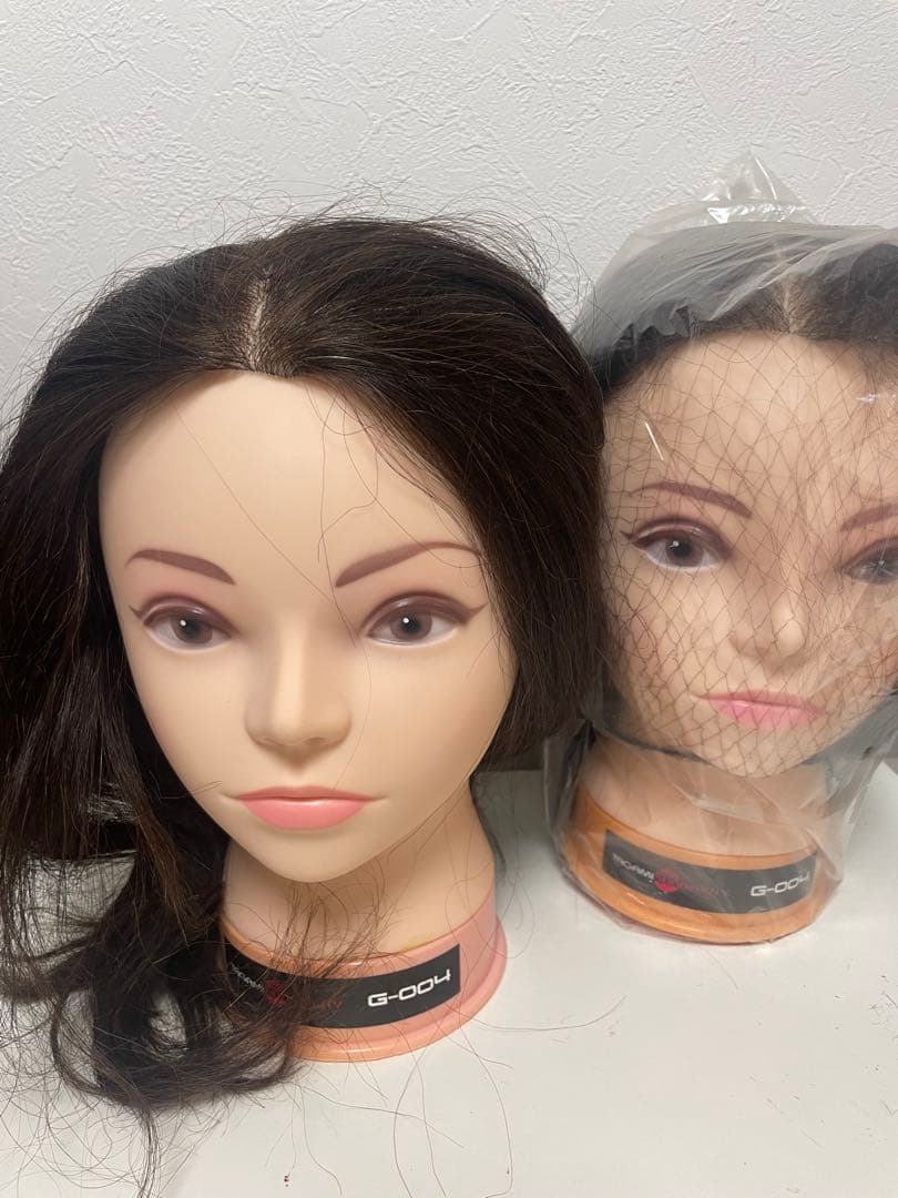 新品カット用ウィッグ4体