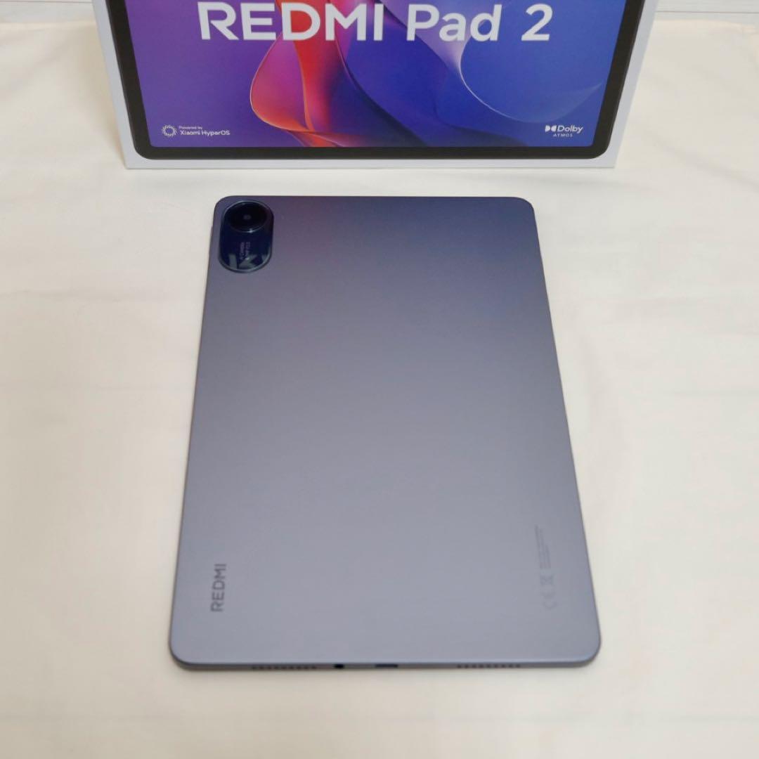 【美品】REDMI Pad 2 6GB/128GB純正カバー付き