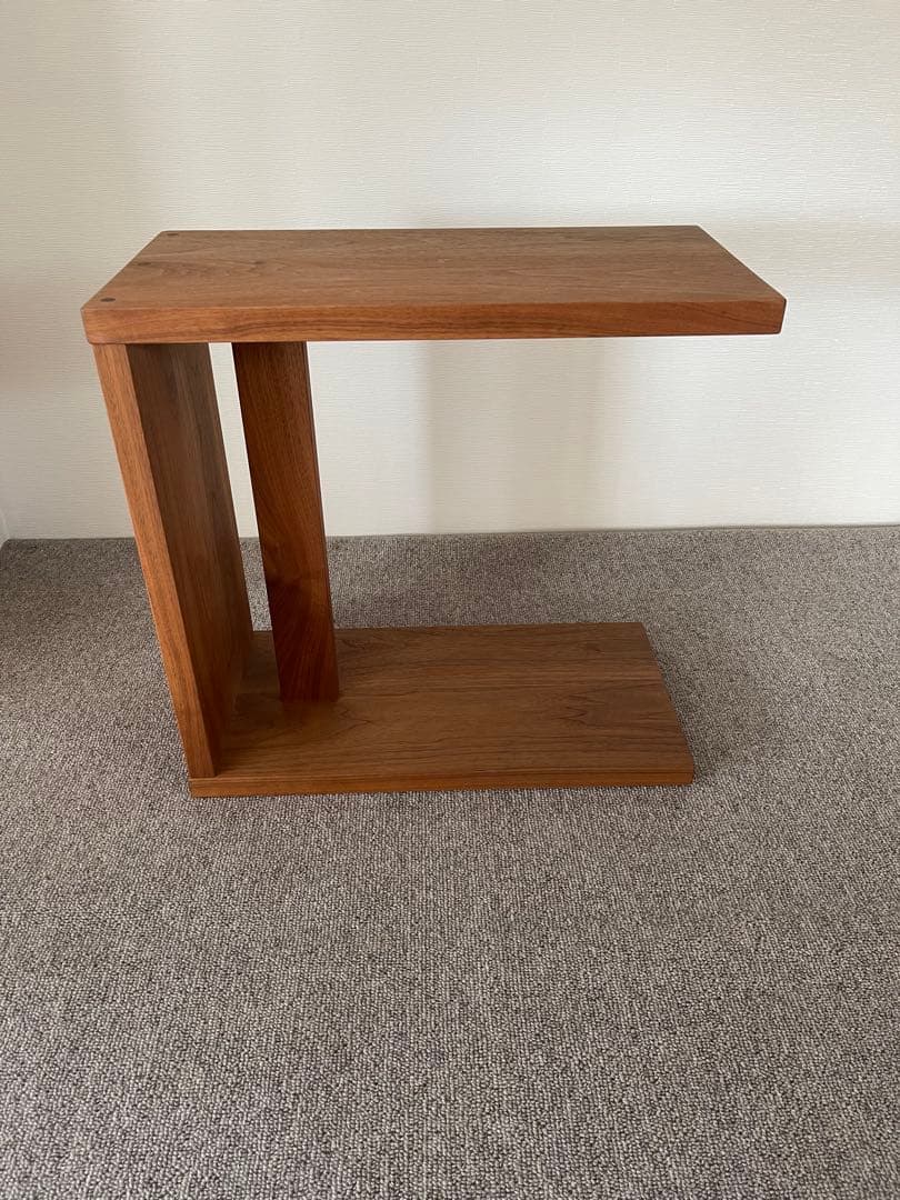 マスターウォール ペグサイドテーブル ウォールナット