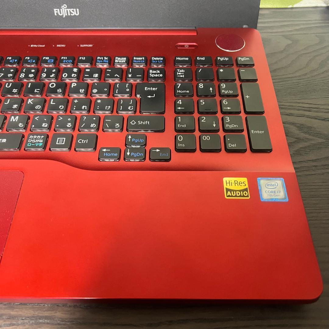 コスパ◎富士通 LIFEBOOK✨新品SSD256GB☆8GB☆Core i7