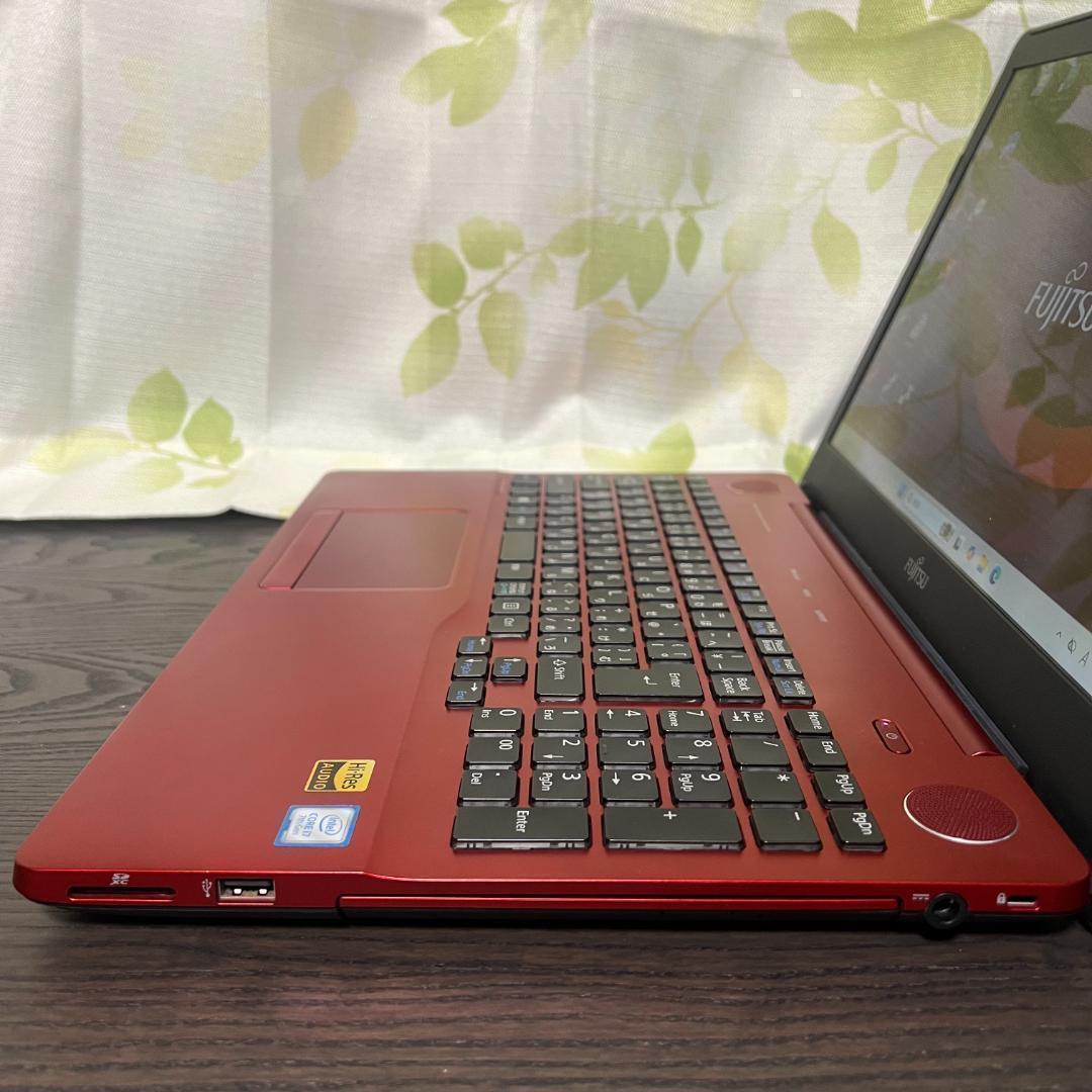 コスパ◎富士通 LIFEBOOK✨新品SSD256GB☆8GB☆Core i7