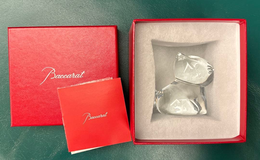 【新品】バカラ　ミニマルズキャット　猫　ネコ　ねこ置物　オブジェ