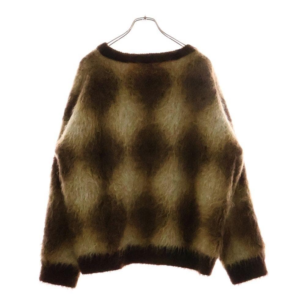 山田涼介着用 CELINE セリーヌ ブラッシュドモヘアセーター アーガイル柄