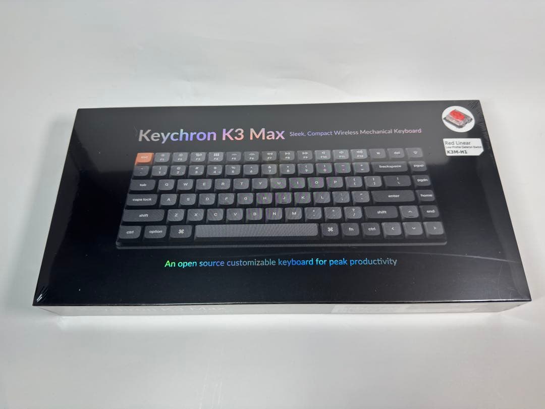 Keychron K3 Max RGBライト ホットスワップ対応 US配列