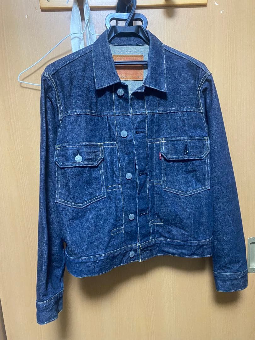 学*生様 Levi's ダークブルー デニムジャケット
