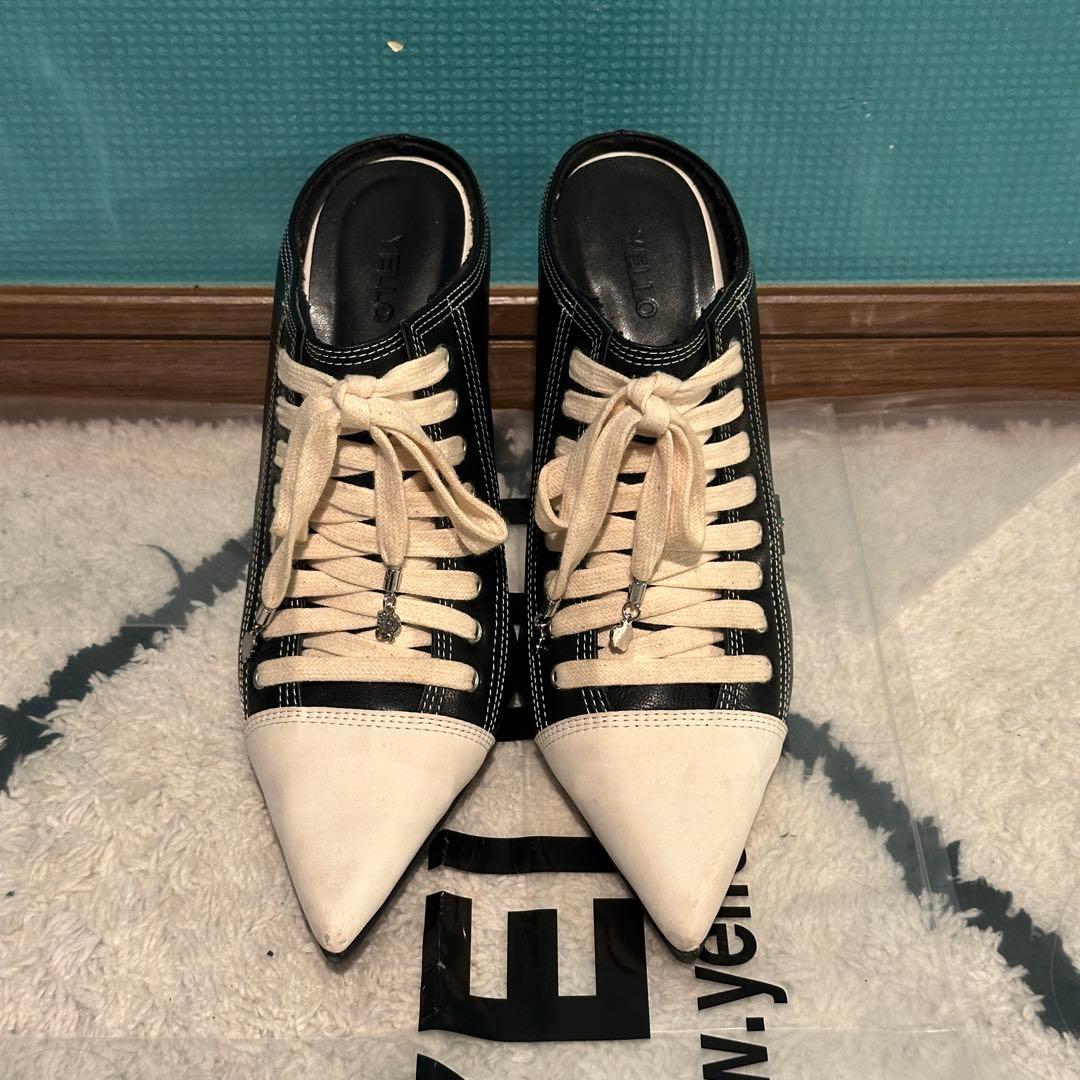 YELLO｜Vibin mules｜スニーカーヒール ミュール