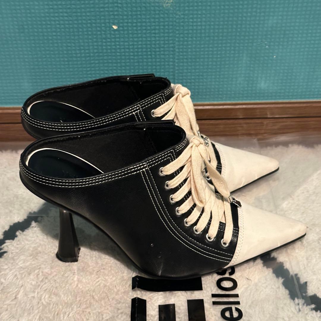 YELLO｜Vibin mules｜スニーカーヒール ミュール