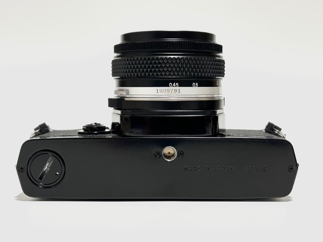 完全動作(ストロボ以外)＆良品☆OLYMPUS OM-1 + 50mm F1.8