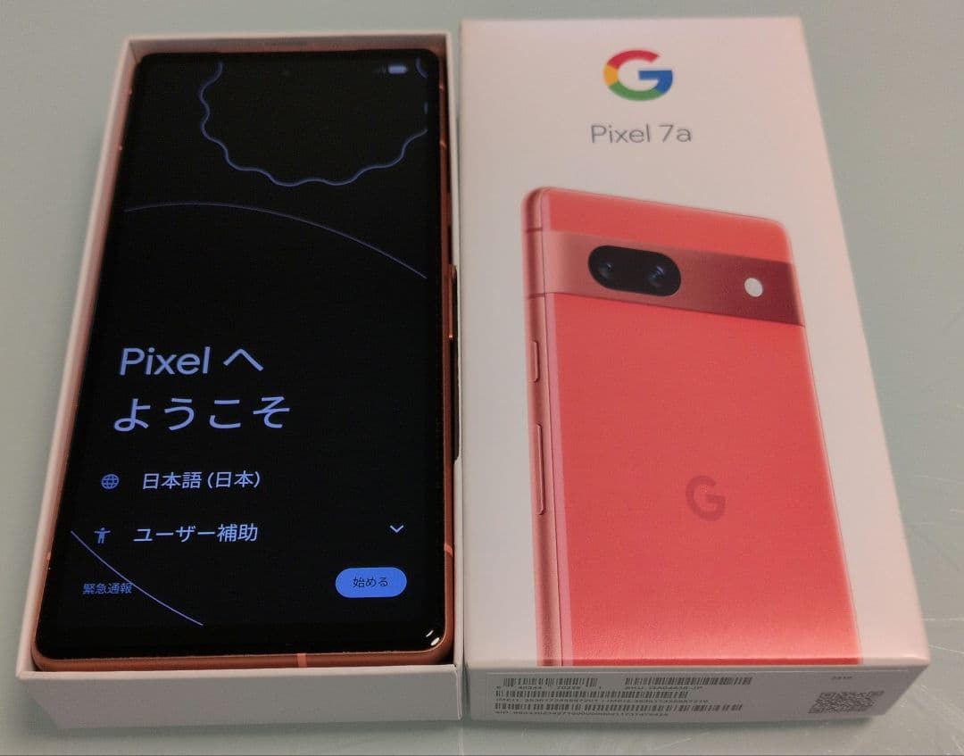 Google Pixel 7a 本体 128Gバッテリー交換後未使用