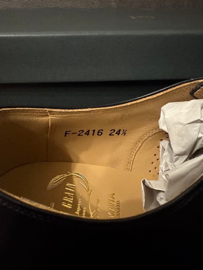 【新品未使用】スコッチグレイン　 SCOTCH GRAIN 24.5 EEE