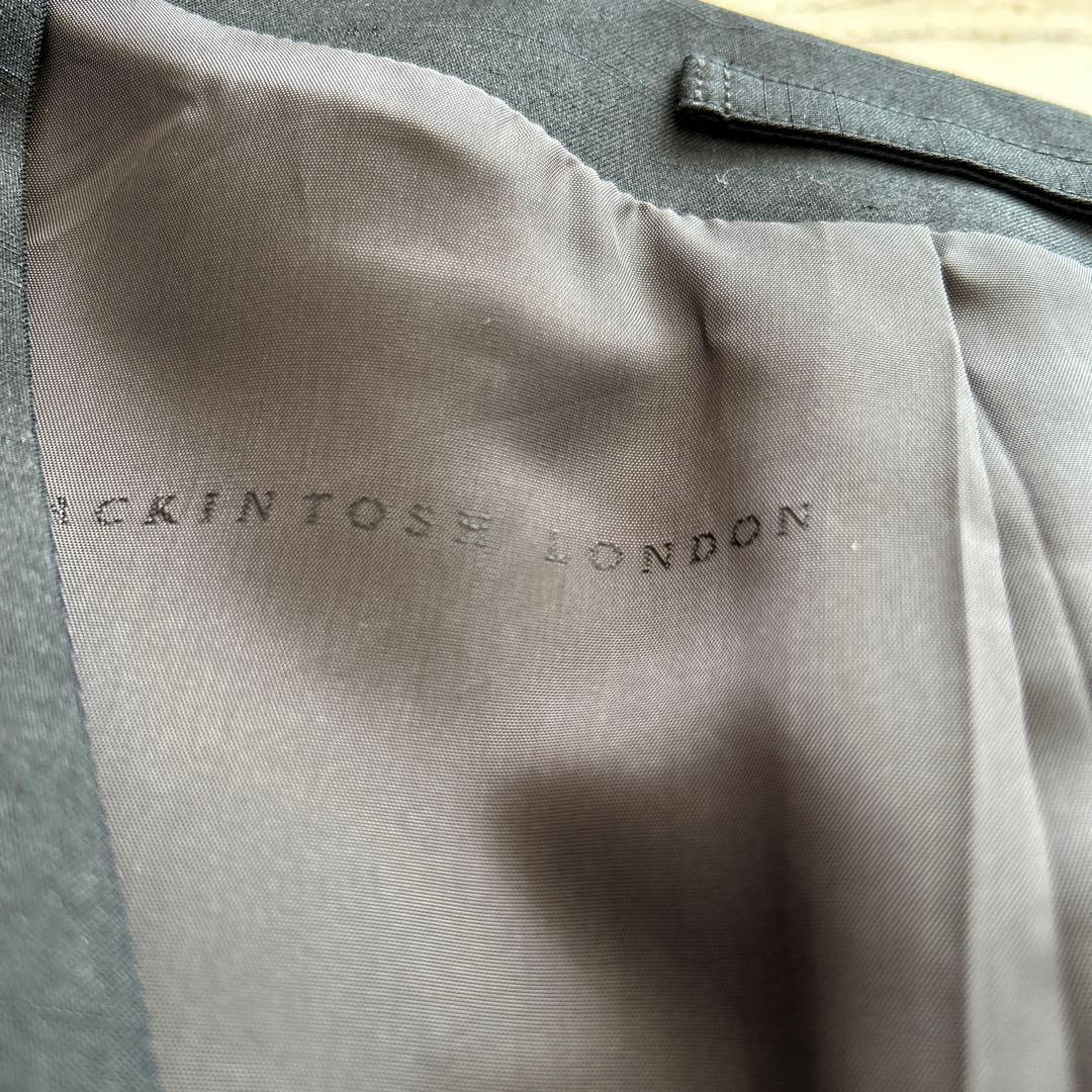 MACKINTOSH LONDON テーラードジャケット サイズ8 ダークグレー