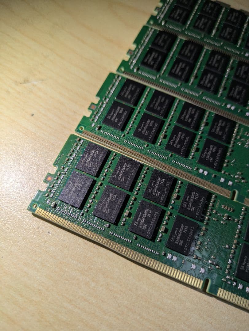 サーバー用LRDIMM　DDR4 64GB×4枚　(256GB)