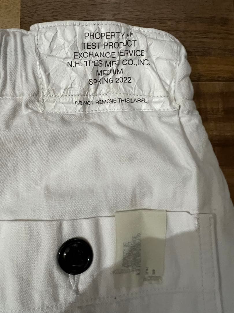 N.HOOLYWOOD カーゴパンツ　ホワイト　３8