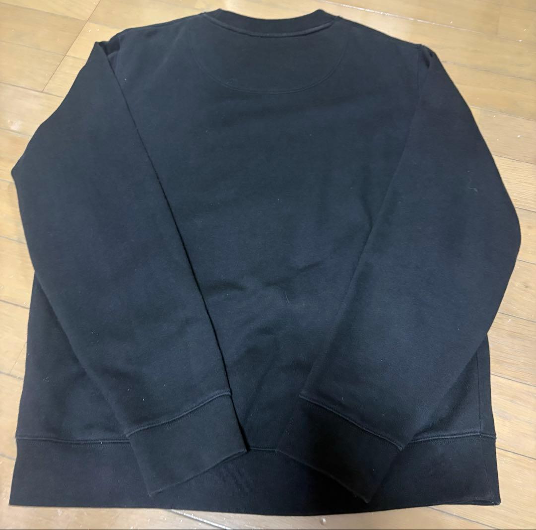 【・・・】COACH ブラック スウェット トレーナー 丸ロゴ