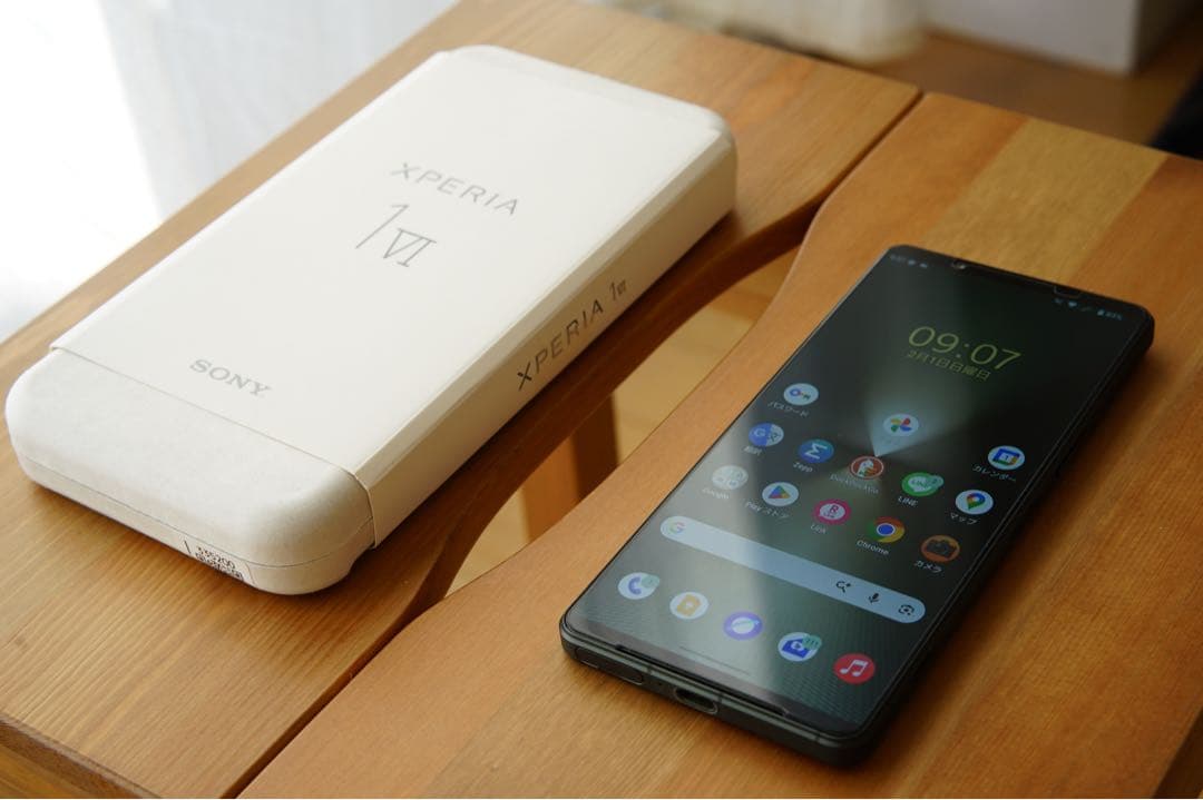 Xperia 1 vi simフリーモデル XQ-EC44 256GB カーキ