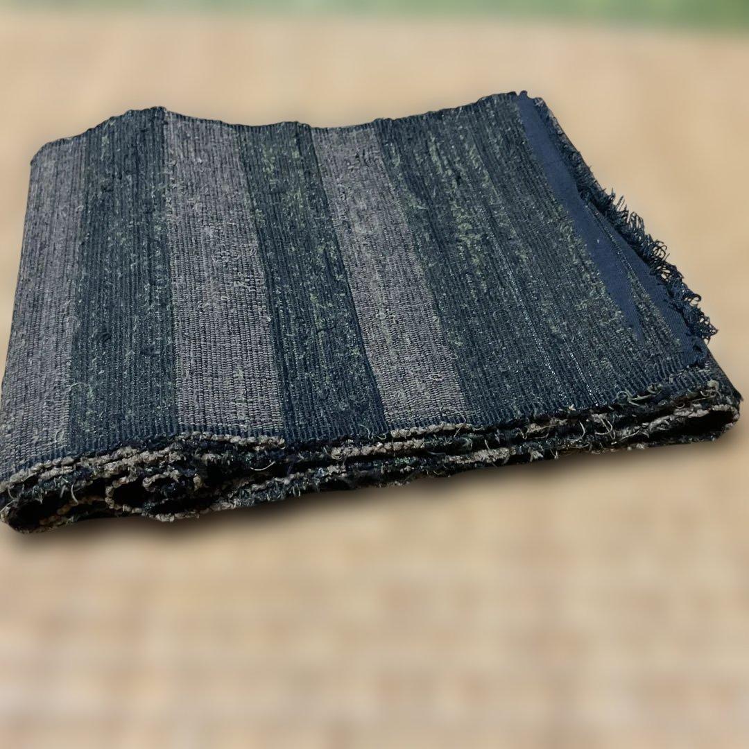 Os529 裂織　半幅帯