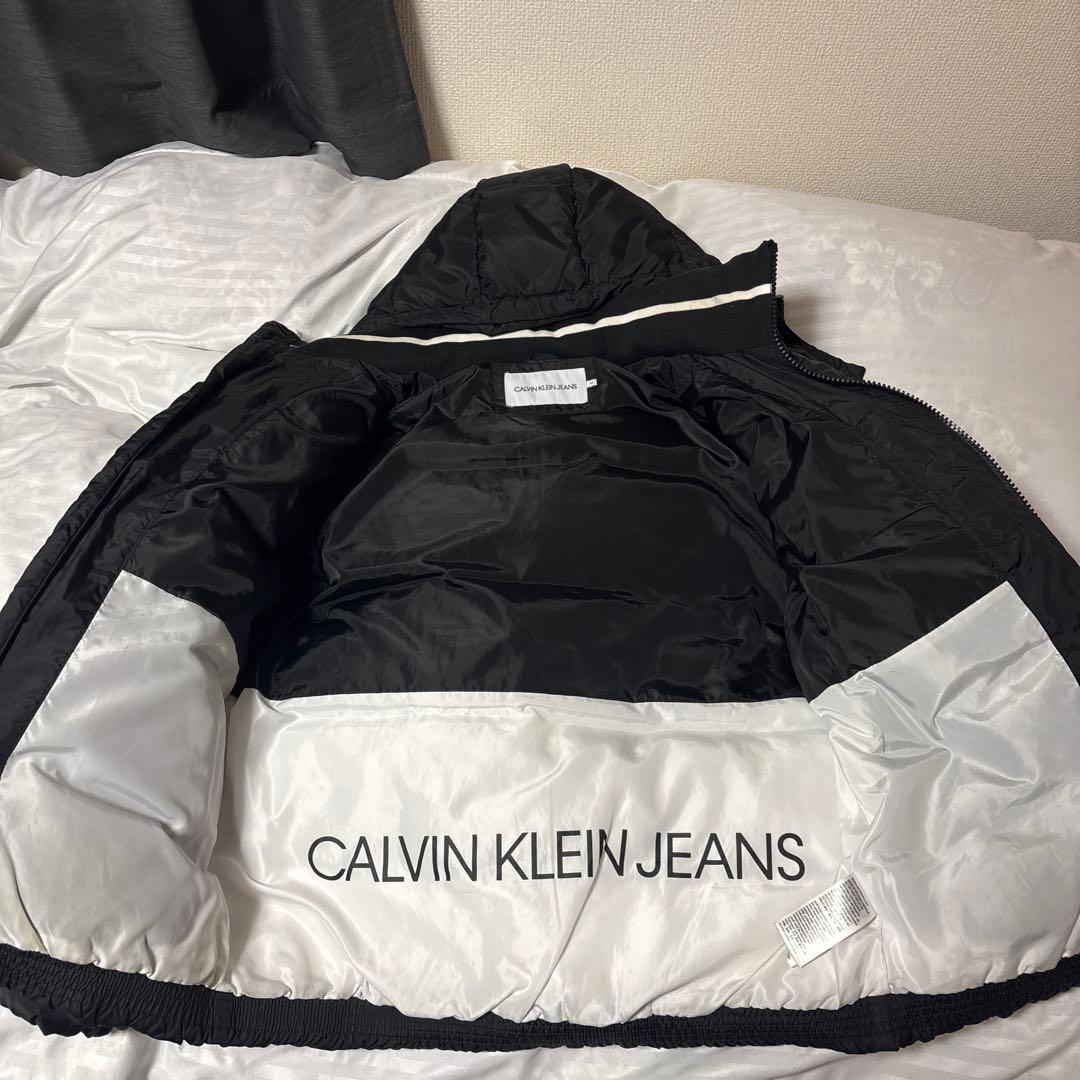 【うう】  JEANS ブラックダウンジャケット M