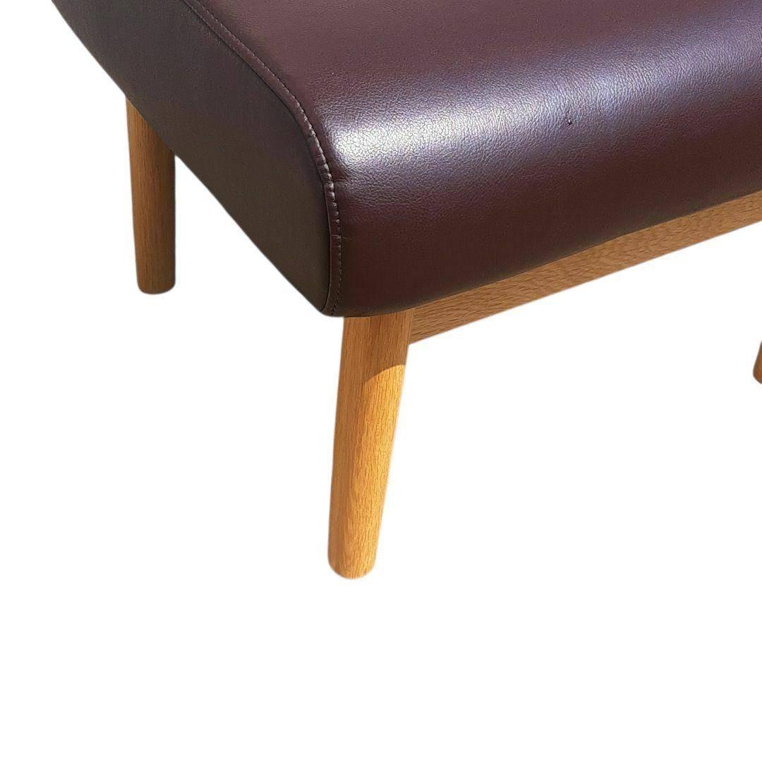 【極美品】浜本工芸 スツール 4000 DA オットマン オーク