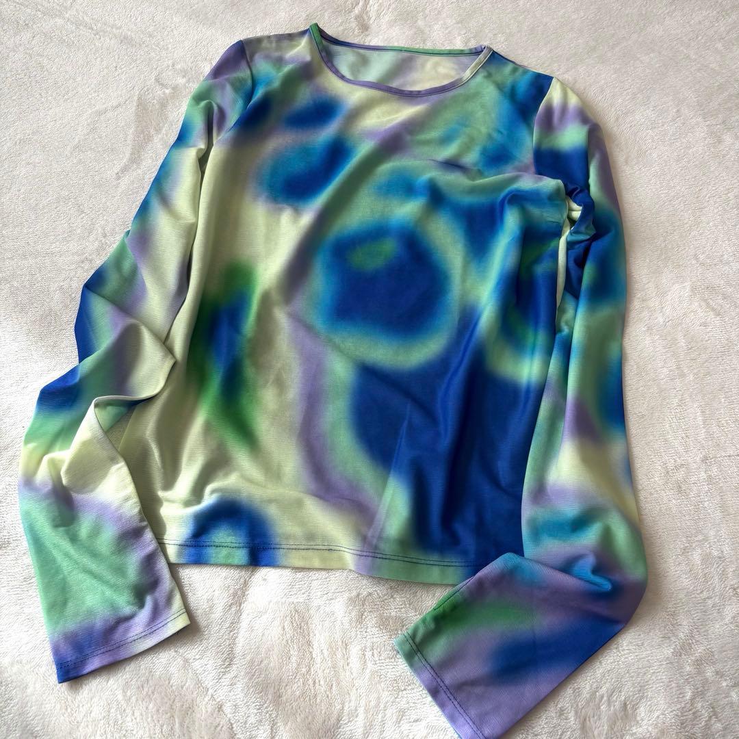 【MAISON SPECIAL】Abstract Gradation Top完売
