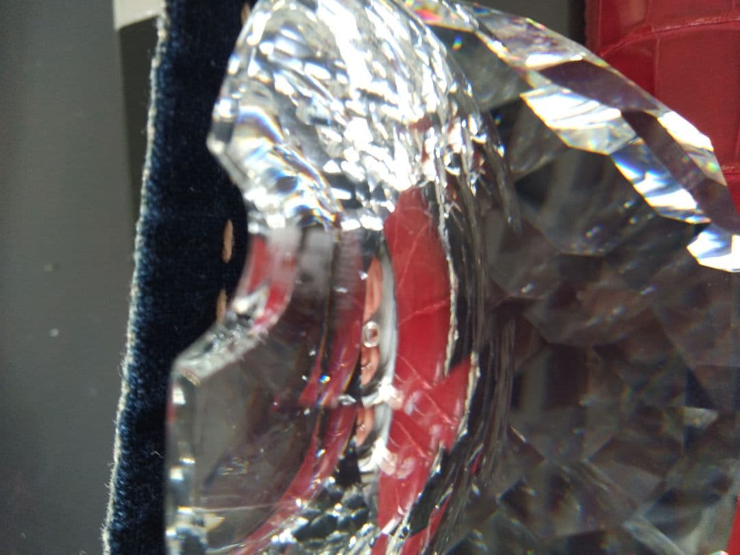 Swarovski クリスタル灰皿置物