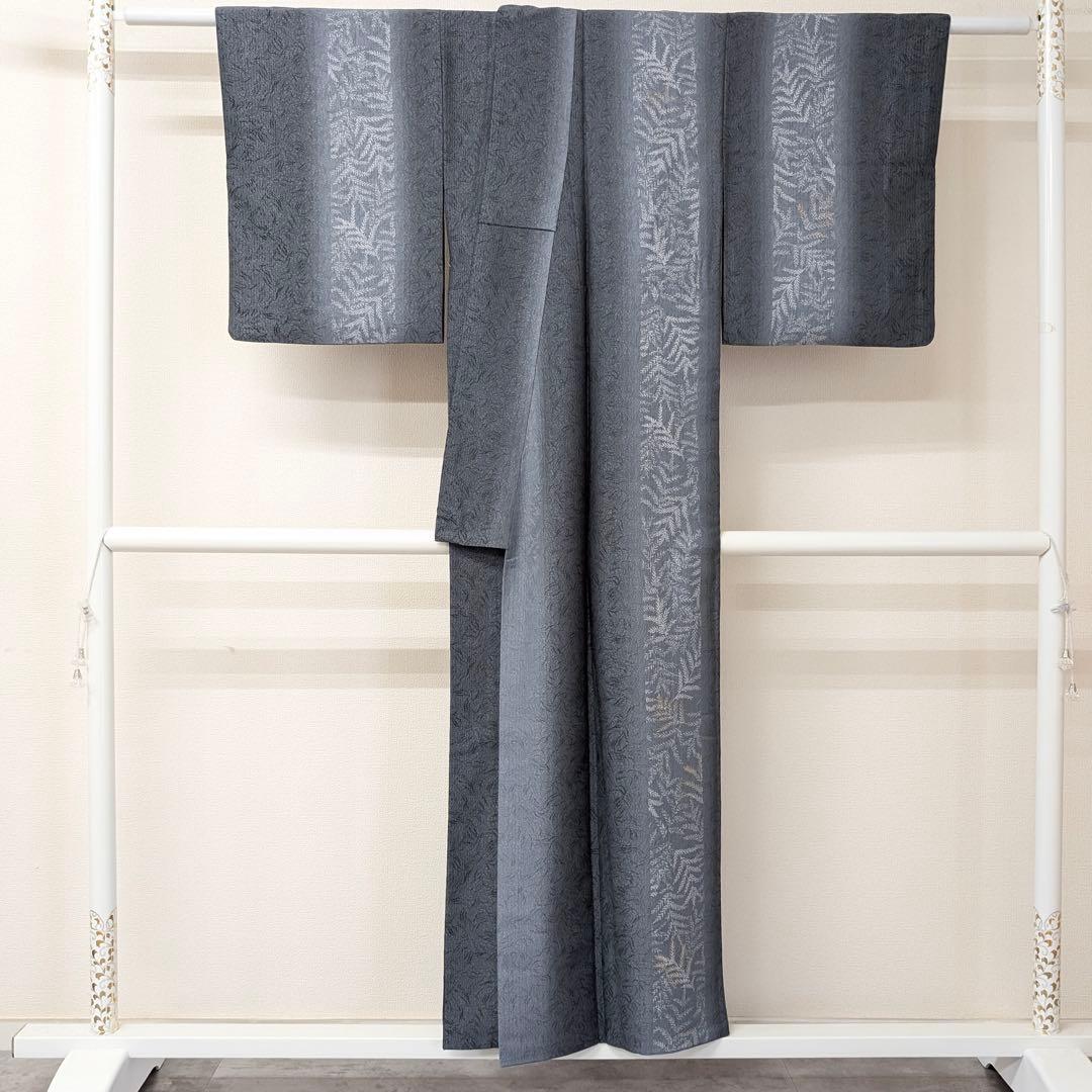 yukafuji00K0964 粋 金彩 近年のお品 お召 正絹 付下小紋