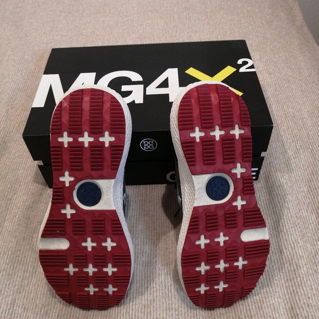 G/FORE MG4 ゴルフシューズ ネイビー/レッド　25.5〜26センチ