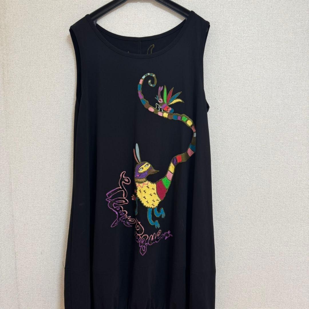 カコ　　チュニック ロングベスト ノースリーブ