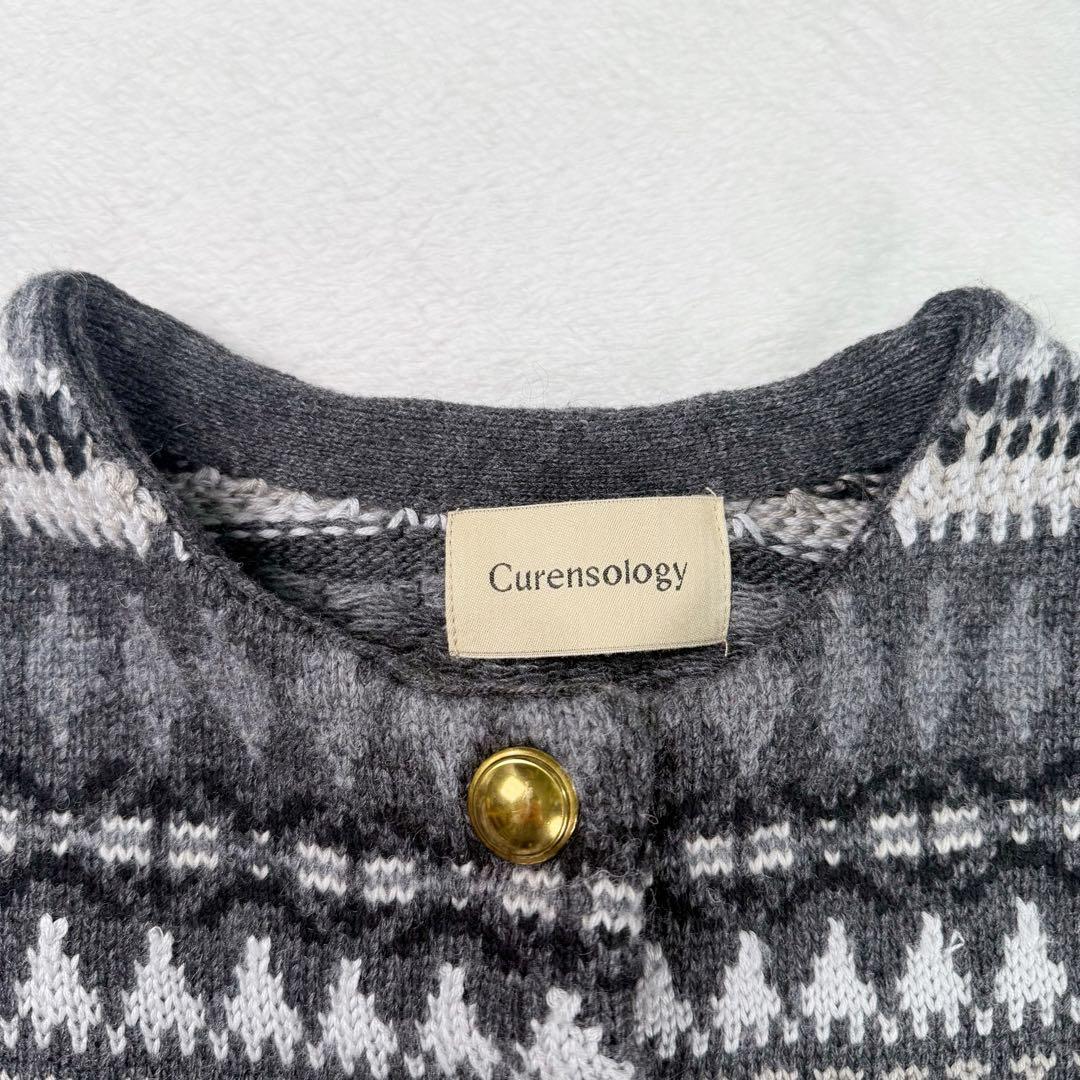 【極美品】Curensology フェアアイルニットミニベスト