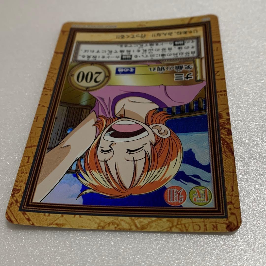 C229 ナミ 笑顔の別れ NAMI ワンピース カードダス キラ レア
