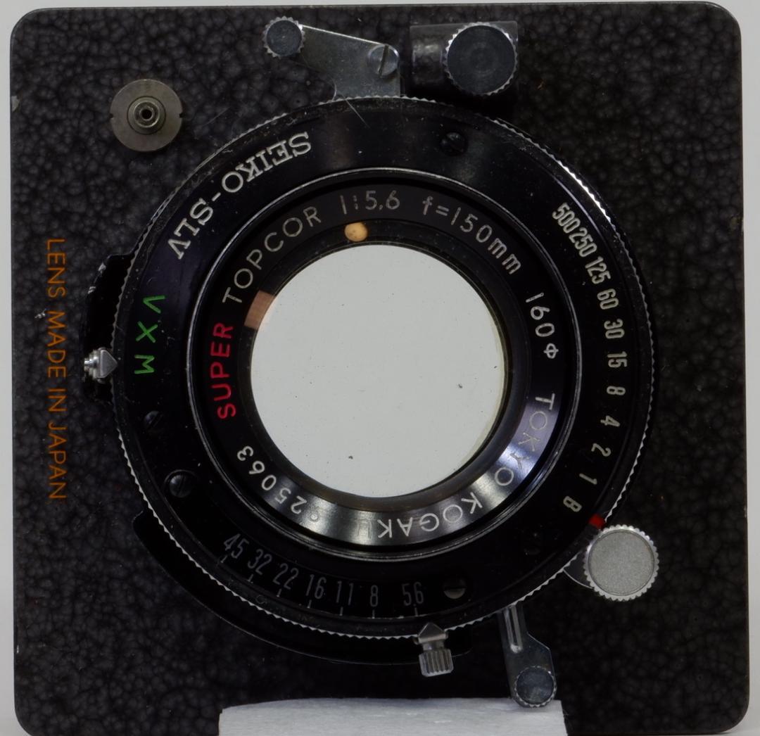 Tokyo Kogaku TOPCOR 150mm F5.6 大判レンズ