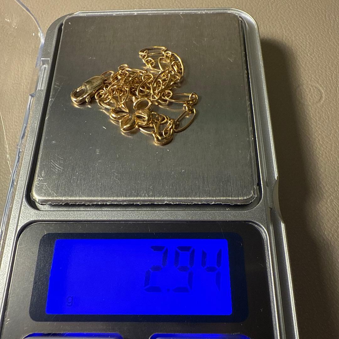 【14K】ハワイアンジュエリー　アンクレット　ハイビスカス【美品】