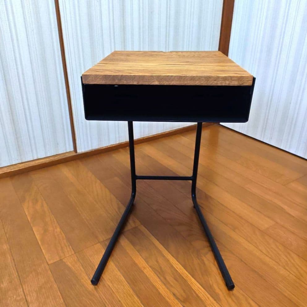【美品】unico ウニコ ADDAY(アディ) サイドテーブル