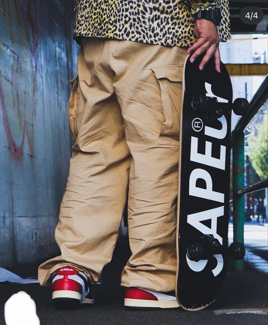 最終値下げ　SAPEur サプール　 M-65 カーゴパンツ XL ベージュ