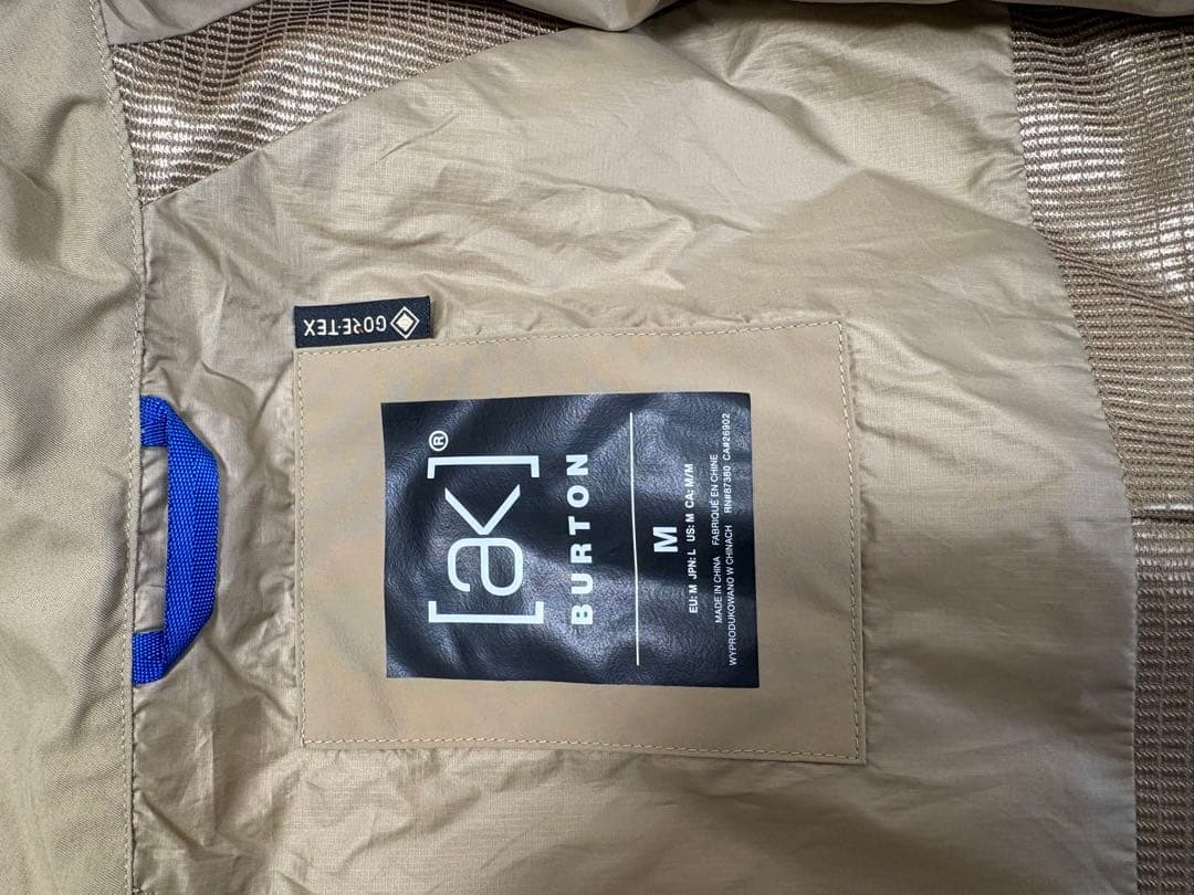 [ak] BURTON Women's GORE-TEX ウェア ベージュ