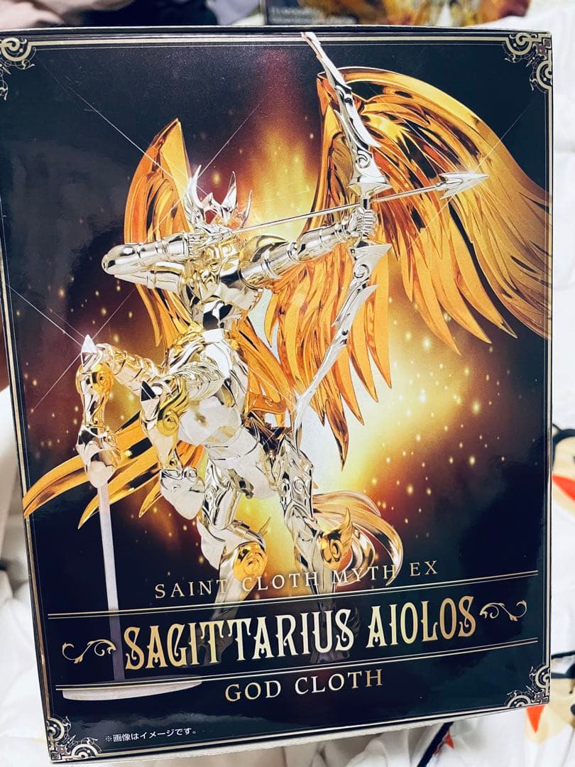 【未開封】サジタリアスアイオロス（神聖衣）聖闘士星矢 黄金魂