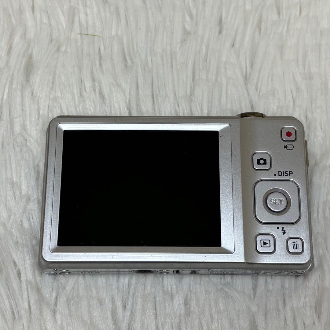 美品　CASIO カメラ　EX-ZS5 充電器　箱　シルバー　コンデジ　動作品