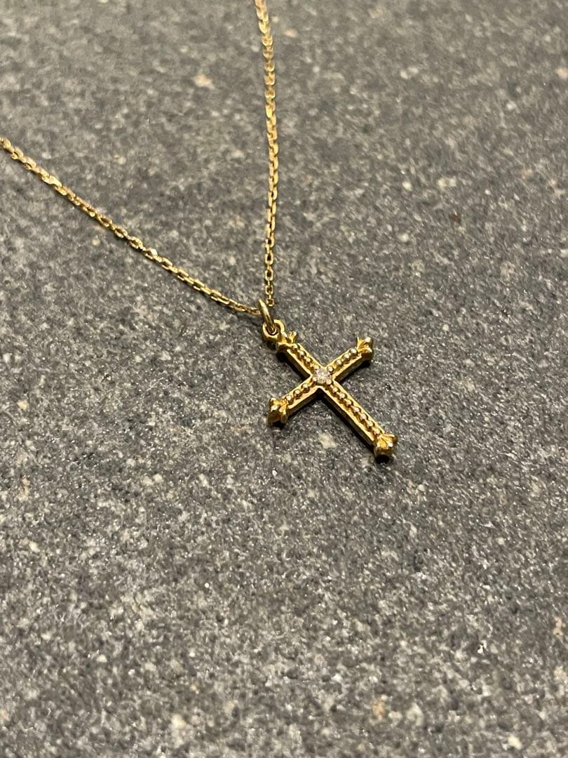 AHKHA アーカー　クレオクロス　ネックレス　18K